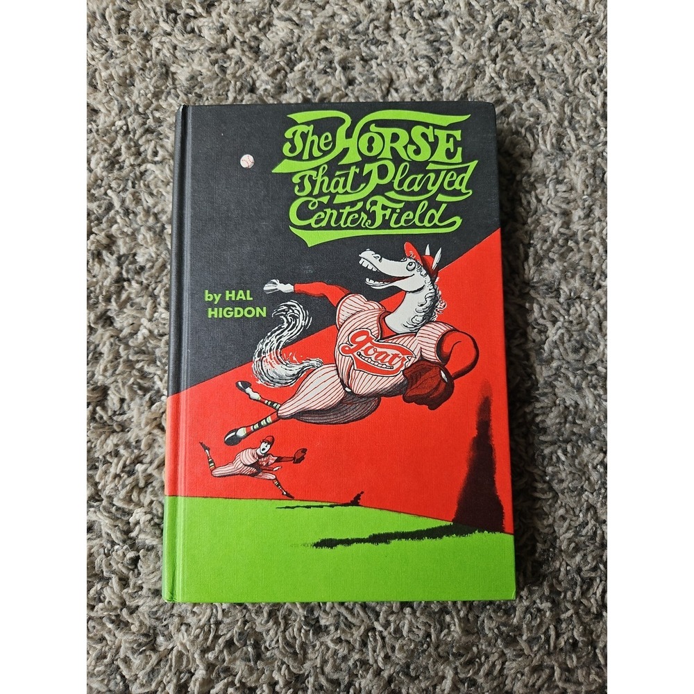 The Horse That Played Center Field Hal Higdon (Hardcover, 1969) Baseball Ist Ed